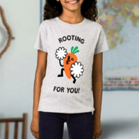 Rooting For You – Wortel Cheerleader Kids T-shirt
