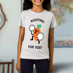 Rooting For You – Wortel Cheerleader Kids T-shirt
