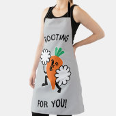 Rooting voor jou - Cheerful Carrot Schort (Insitu)