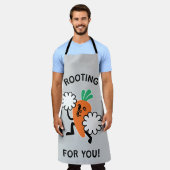 Rooting voor jou - Cheerful Carrot Schort (Gedragen)