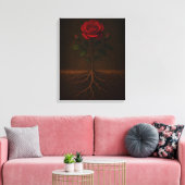 Roots Before Bloom Canvas Print (Insitu (Woonkamer))