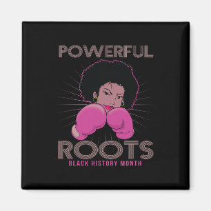 Roots Black History Maand Ik hou van mijn roots Magneet