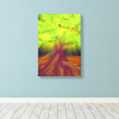 Roots Canvas Afdruk (Insitu (Houten vloer))