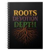 Roots Devotion Depth  Notitieboek (Voorkant)