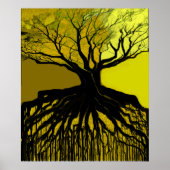 Roots Groen Poster (Voorkant)