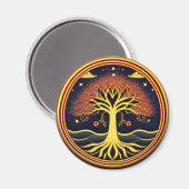 Roots in de watersboom van het Magnet van het Leve (Voorkant / Achterkant)