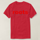 Roots, klimmen t-shirt (Design voorkant)