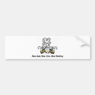 Roots Lion Bumpersticker