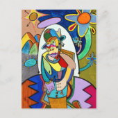 "Roots Living" van Ruchell Alexander Briefkaart (Voorkant)