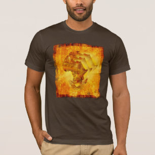 Roots of a African Dawn Africa Ethnic Grunge T-shi T-shirt