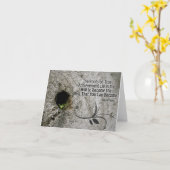 Roots of Achievement Inspirerend Note Kaart (Gele Bloem)