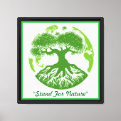 "Roots of Balance" Canvas Afdruk (Voorkant)