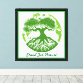 "Roots of Balance" Canvas Afdruk (Insitu (Houten vloer))