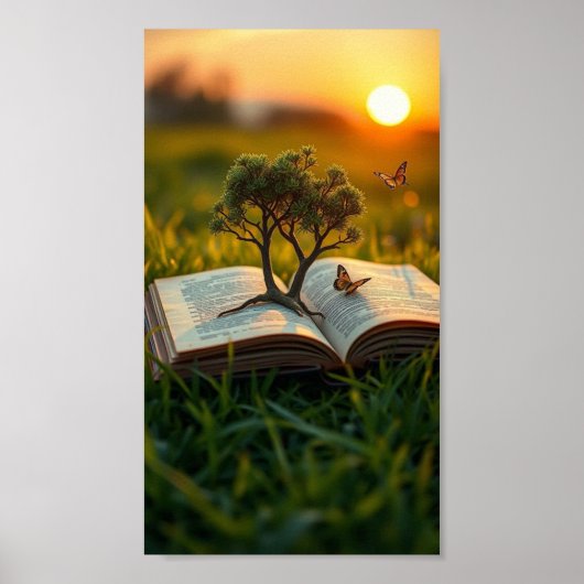 Roots of Imagination - waar verhalen bomen laten g Poster (Voorkant)