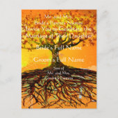 Roots of Love Aankondigingskaart (Voorkant)