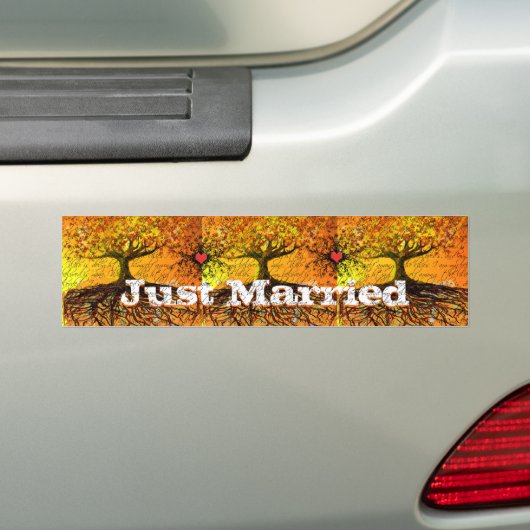 Roots of Love Bumpersticker (Op auto)