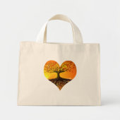 Roots of Love Mini Tote Bag (Voorkant)