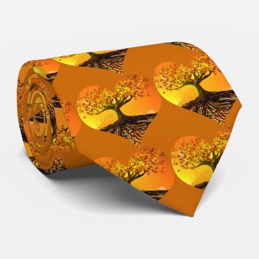 Roots of Love Stropdas (Opgerold)