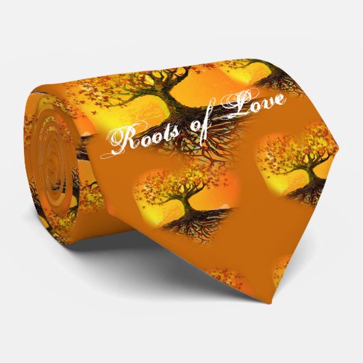 Roots of Love Stropdas (Opgerold)