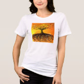 Roots of Love Tri-Blend Shirt (Voorkant)
