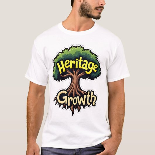 Roots of Resilience: het vieren van zwarte geschie T-shirt (Voorkant)