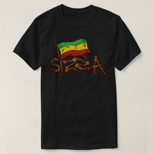 Roots Of Sizzla T-Shirt (Design voorkant)