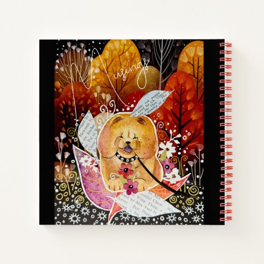 ROOTS OF THE HEART  CHOW  Spiral Notebook Notitieboek (Achterkant)