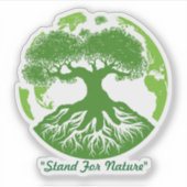 "Roots Of Tomorrow" Sticker (Voorkant)