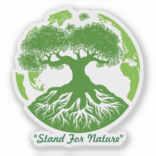 "Roots Of Tomorrow" Sticker (Voorkant)