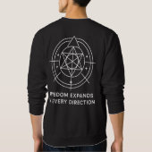 Roots of Wisdom Sweatshirt (Achterkant)