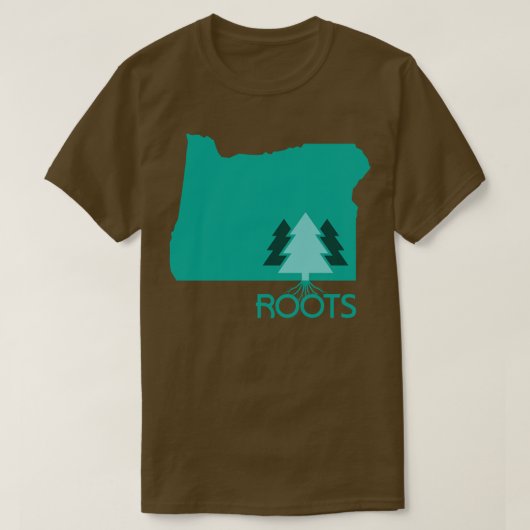 Roots Oregon Modern T-shirt (Design voorkant)