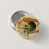 Roots Rasta chapa Ronde Button 3,2 Cm (Voorkant /achterkant)