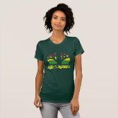 Roots Reggae Dames Brown T shirt (Voorkant volledig)