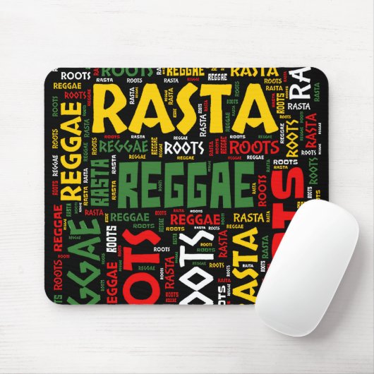 Roots Reggae Mousepad Muismat (Met muis)