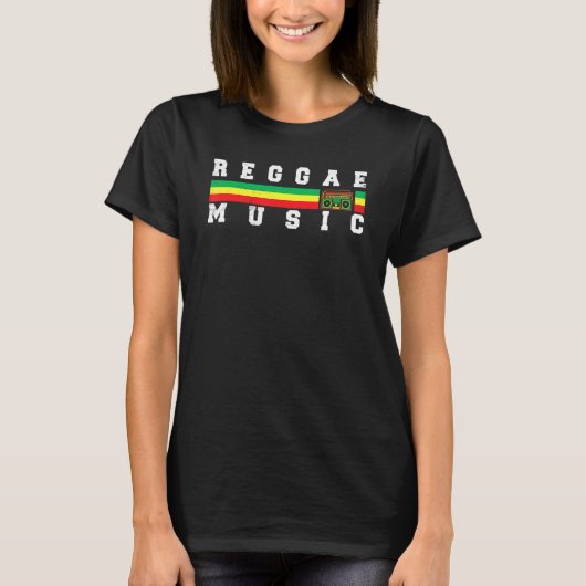 Roots Reggae Music Sound System T-shirt (Voorkant)