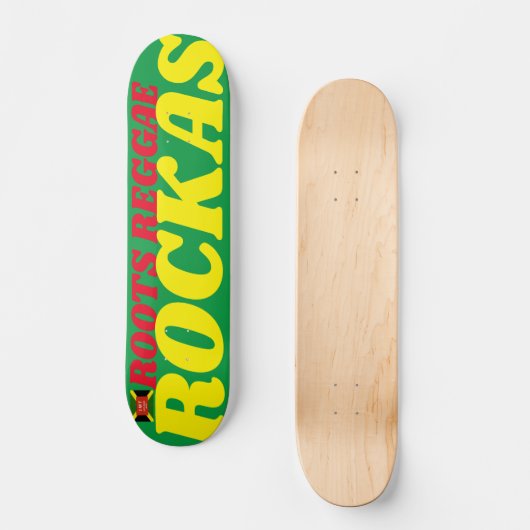 ROOTS REGGAE ROCKERS JMT 7 3/4-inch skateboard Dec (Voorkant)