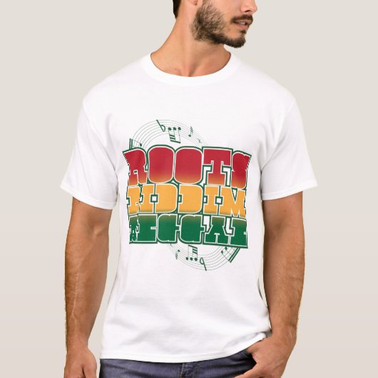 Roots Riddim Reggae T-shirt (Voorkant)
