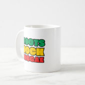Roots Rock Reggae Coffee Mug Koffiemok (Voorkant links)