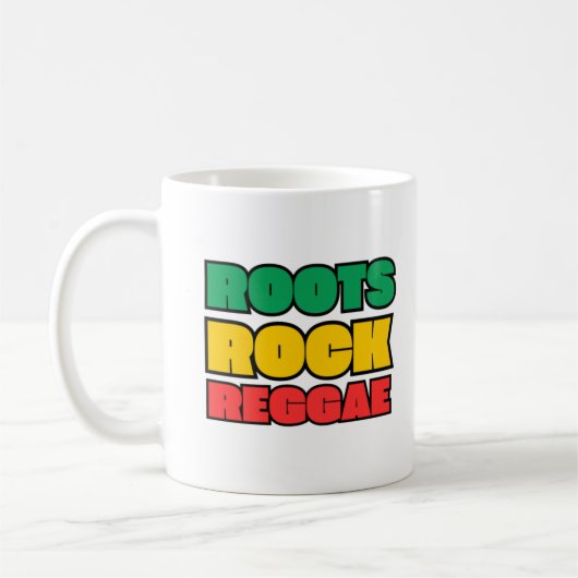 Roots Rock Reggae Coffee Mug Koffiemok (Links)