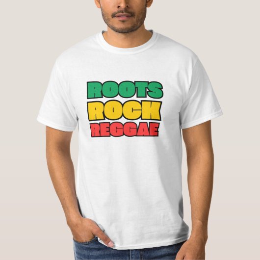 Roots Rock Reggae  T-shirt (Voorkant)