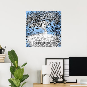 Roots Run Deep Originele Kunst van Fantasievolle B Poster