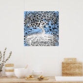 Roots Run Deep Originele Kunst van Fantasievolle B Poster (Keuken)