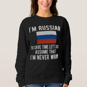 Roots Russisch erfgoed Roots Russische vlag Trui