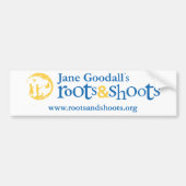 Roots & Shoots Bumpersticker (Voorkant)