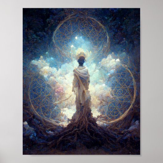 Roots van het Poster van de Universe Fantasy Art (Voorkant)