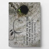 Roots van True Achievement Custom Photo Plaque Fotoplaat (voorkant)