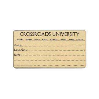 Rootwork-label Etiket