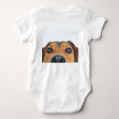 ropa de bebé con imágenes de perro romper (Achterkant)