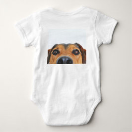 ropa de bebé con imágenes de perro romper
