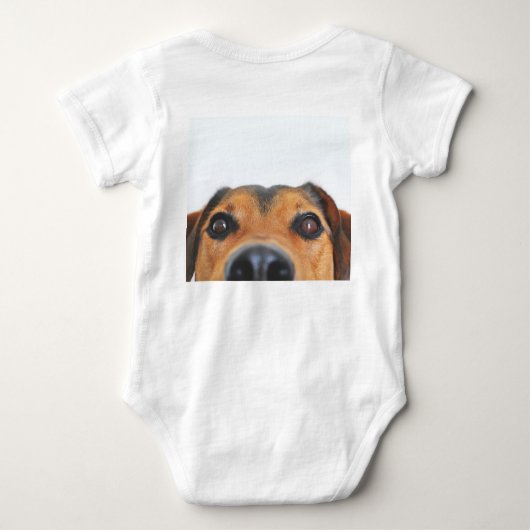 ropa de bebé con imágenes de perro romper (Achterkant)